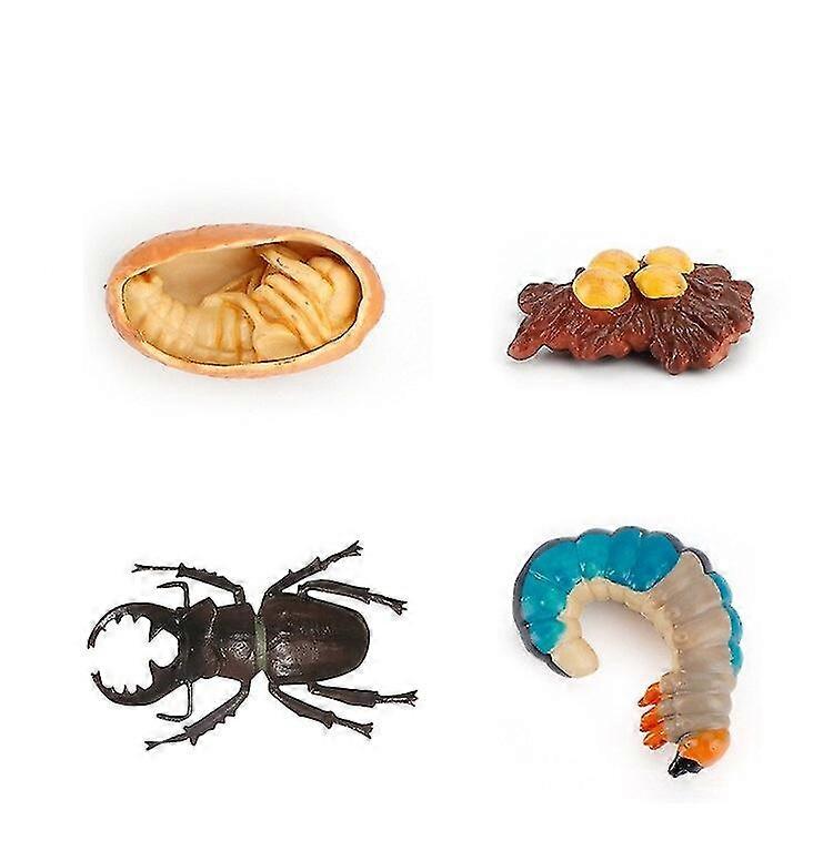 Brown Stagworm Miniature Figurines Model, Creatures Toy Figurines Set