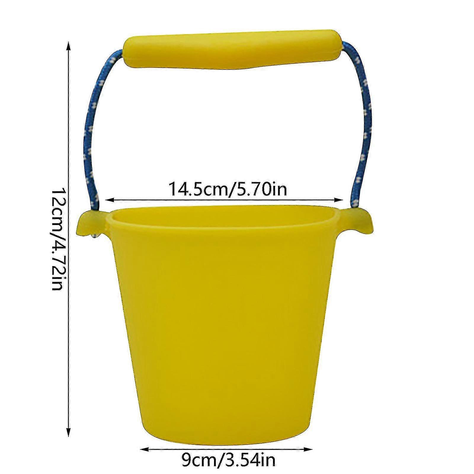 Baby vikbar multifunktionell strand bad bärbar silikon mjuk vattenhink