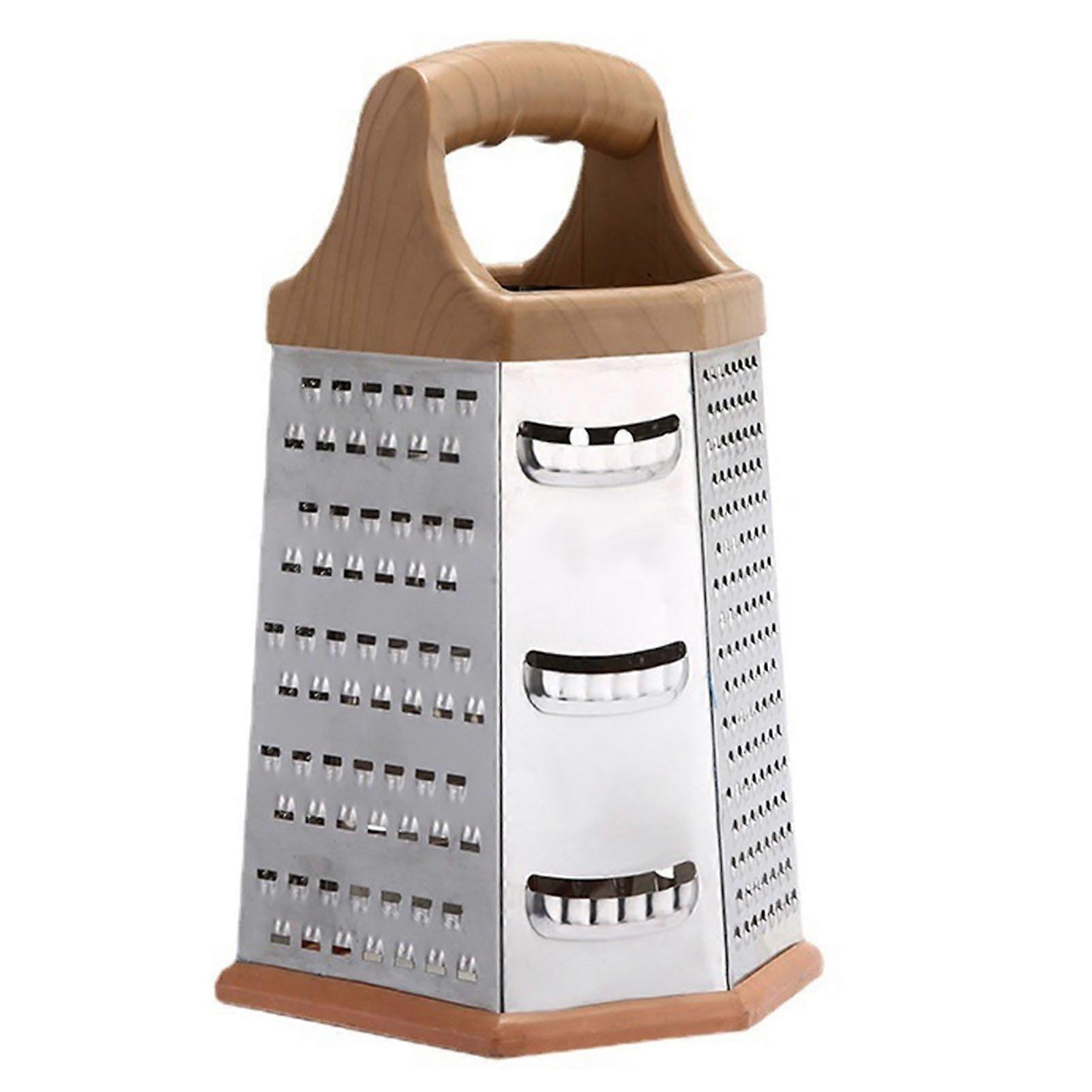 Vegetable Peeler with Handle Uniform Cutting Multifunctional 6-side Tower-shaped Potato Cheese Grater Vegetable Slicer Home Supply KAESI