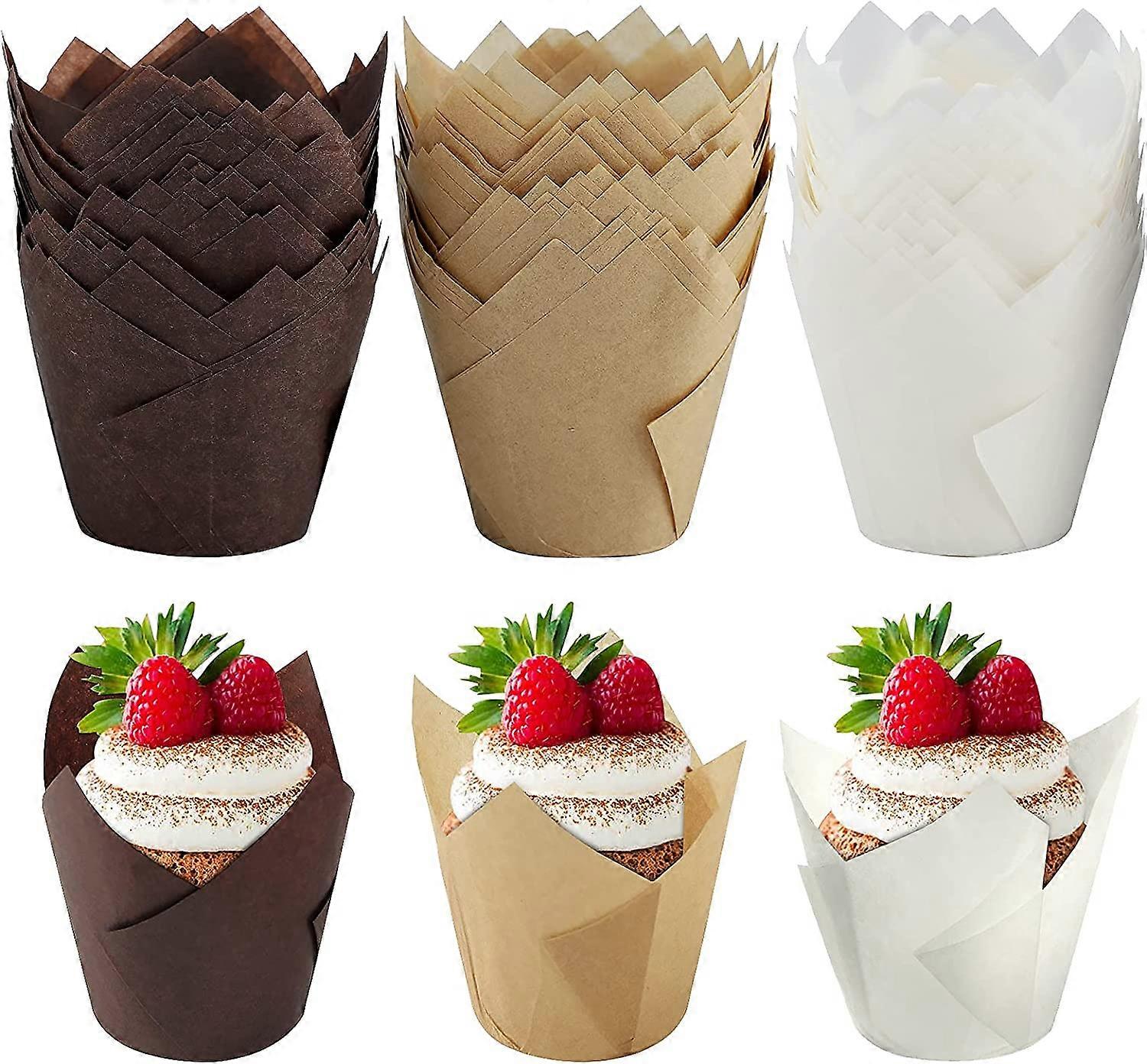 150Pcs Muffin Cups Baking Paper Cups, 5cm