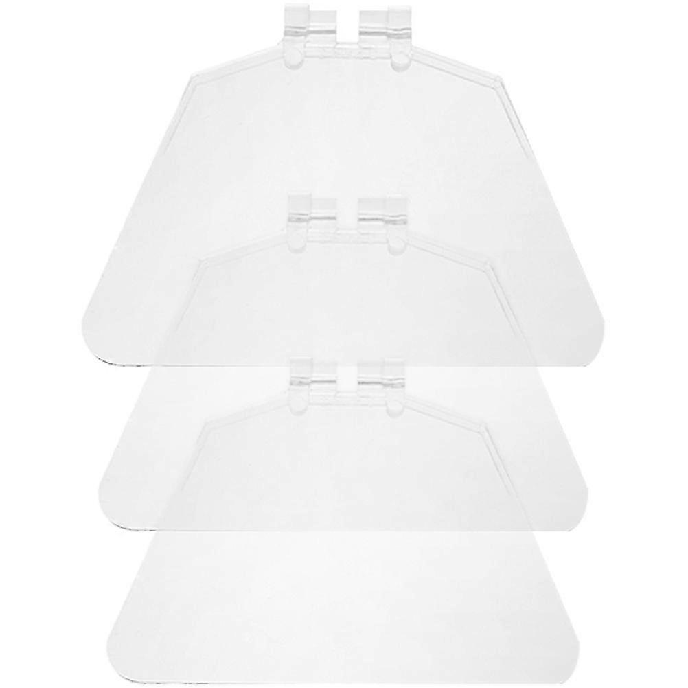 3 pcs Bench Grinder Eye Shield Plastic Grinder Eye Guards Clear Grinder Eye Shield