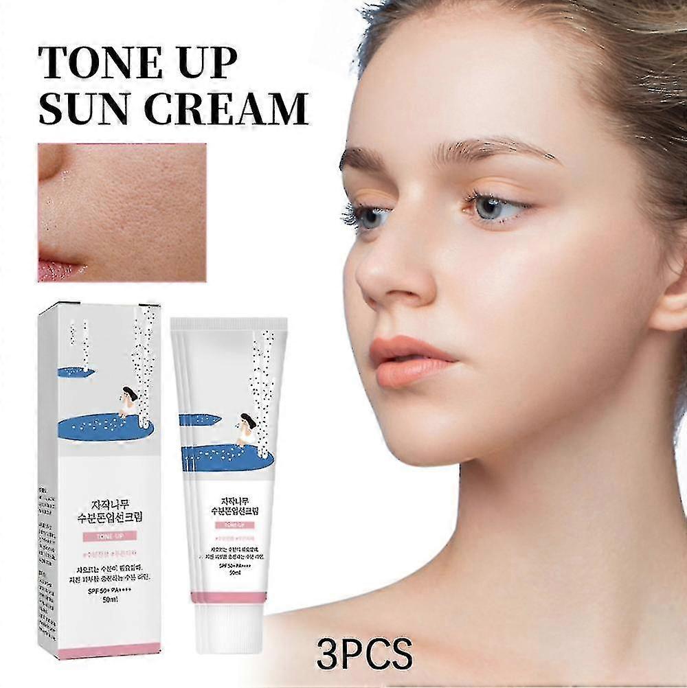 Jaysuing Isolation Sunscreen Protects Against Uv Rays Refreshing Moisturizing Non-greasy Whitening Skin Sunscreen