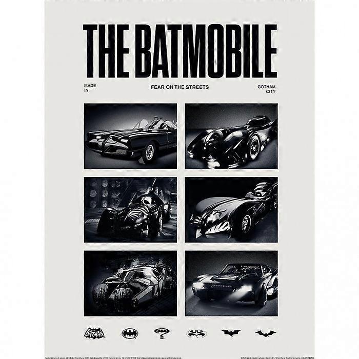 Batman 1989 Batmobile Print