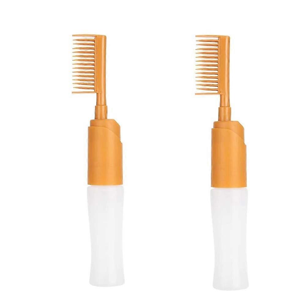 زجاجة صبغ الشعر ، 2 قطعة زجاجة شامبو مع مقياس متدرج فرشاة تلوين مشط صباغة أداة تصفيف الشعر