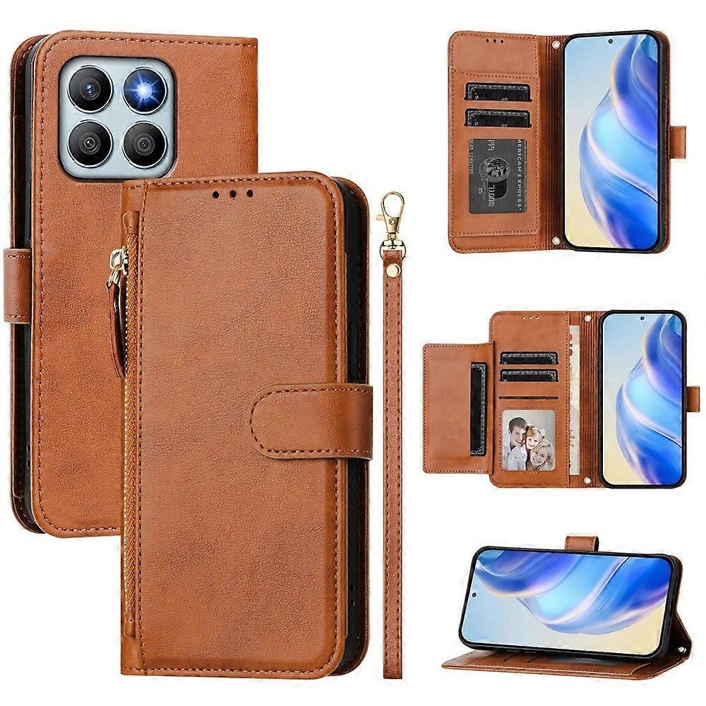Wallet Leather Case For Honor X8b 4G Global