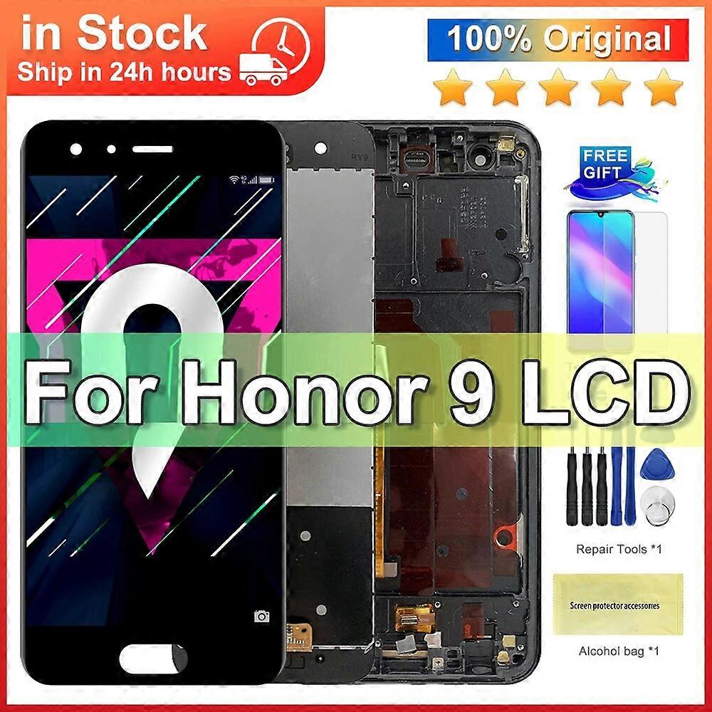5.15 '' Per Honor 9 Display Touch Screen Digitalizzatore Con Cornice Per Honor9 STF-L09 STF-AL10 STF-AL00 Display LCD