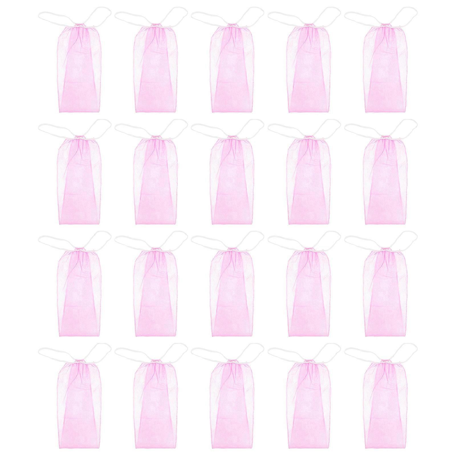 Lot de 20 strings jetables pour femmes, culottes portables, sous-vêtements de spa utiles