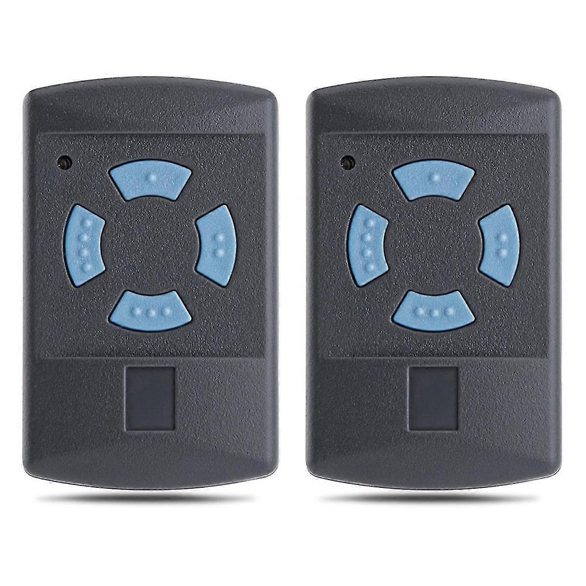 WJTG 2 Pack Garage Door Remote Control Transmitter for HSM4-868 HSE2-868 HS4-868 HSM2-868 868MHz Gate Opener FobJ