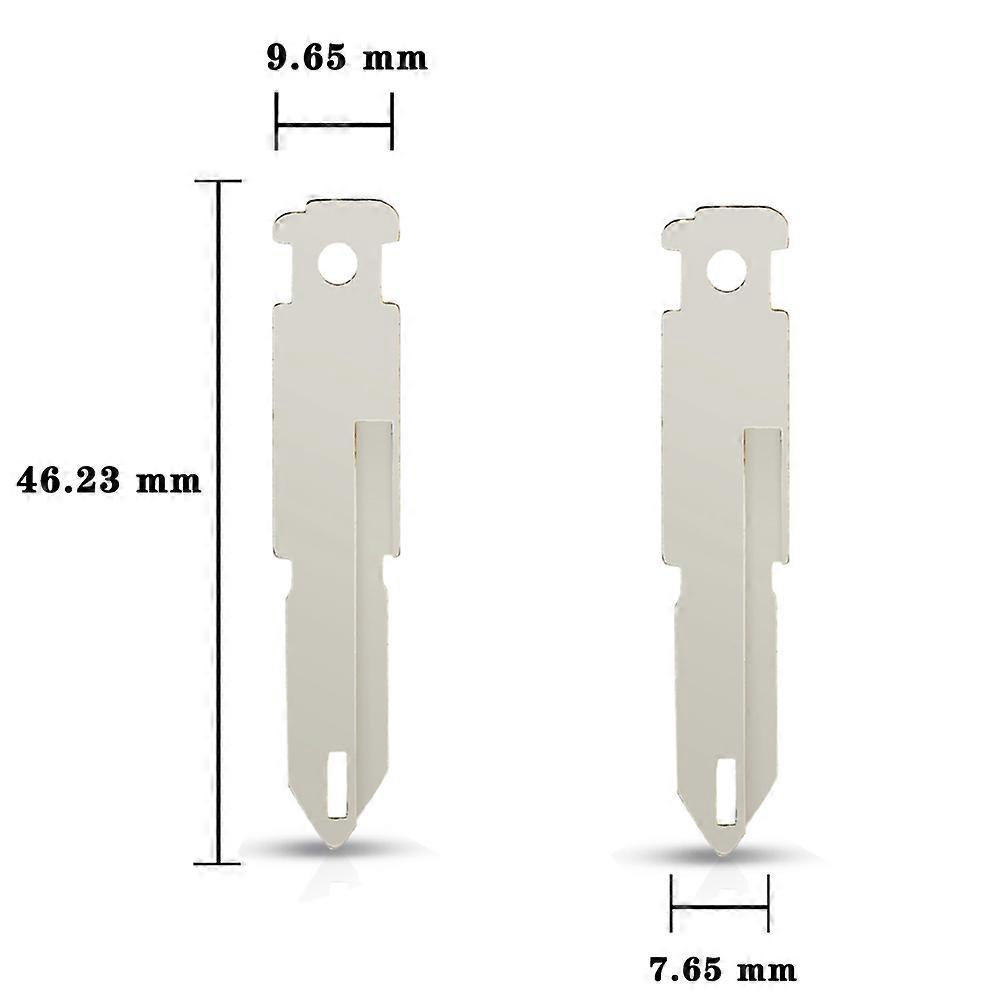 Remote Key Case 2 Button For Renault Traffic/Master/Vivaro/Movano/Kangoo No Blade