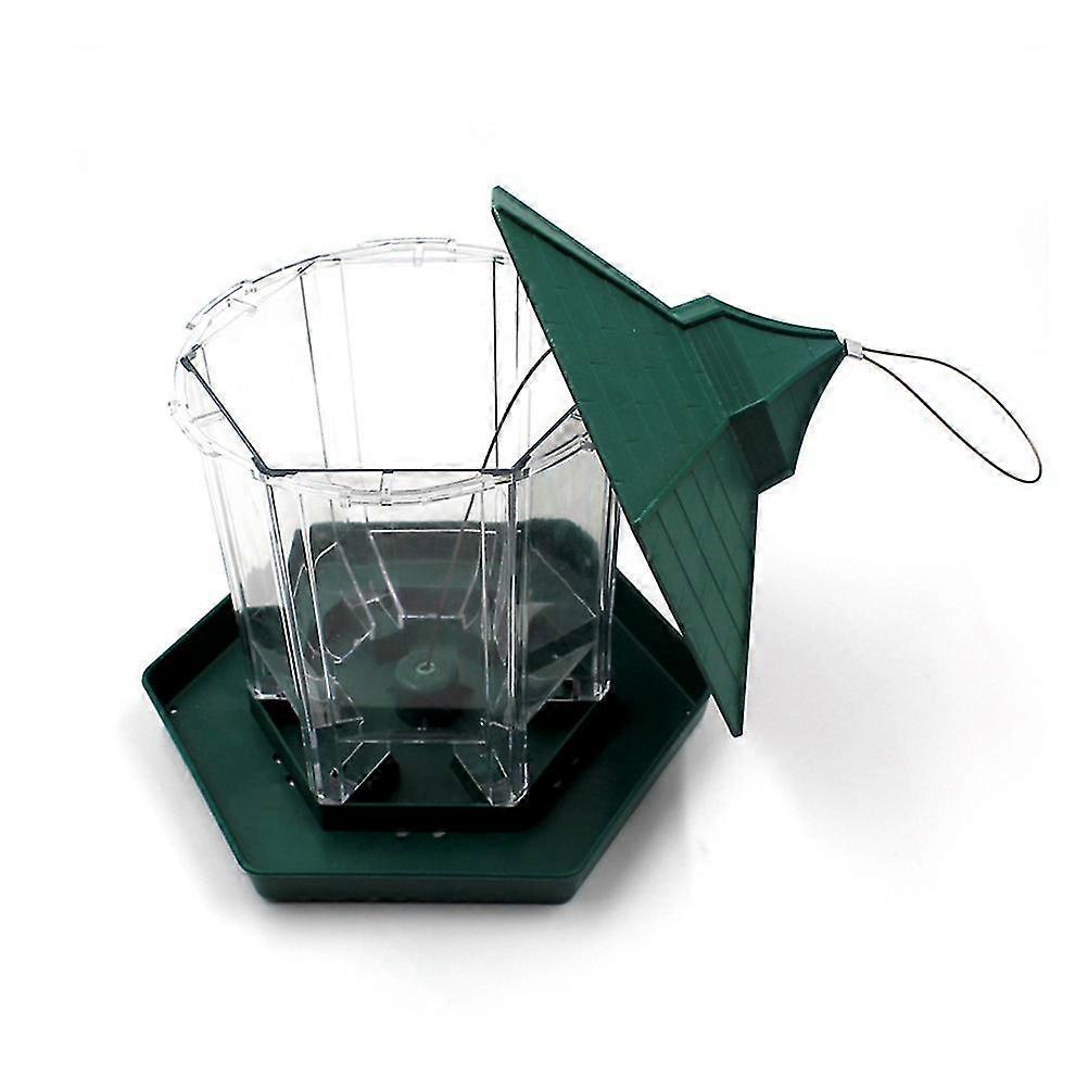 Gazebo Squirrel Proof Bird Feeder Hanging Bird Feeder In Hexagon Shape