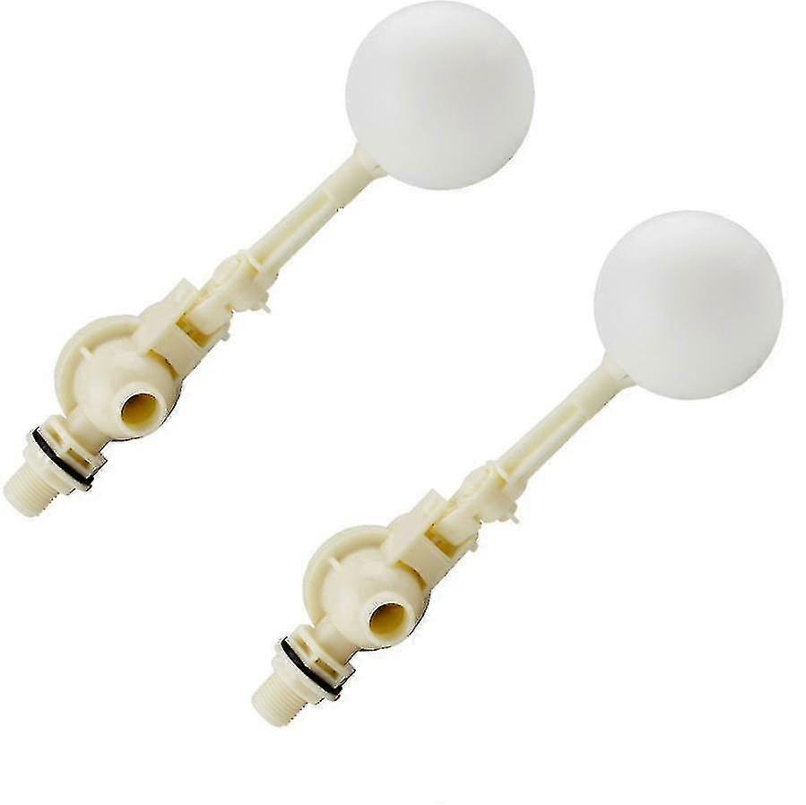 2pcs Float Valve With Adjustable Arm, Differential Pressure Float Valve, 1/2" Float Valve (1/2 Inch)