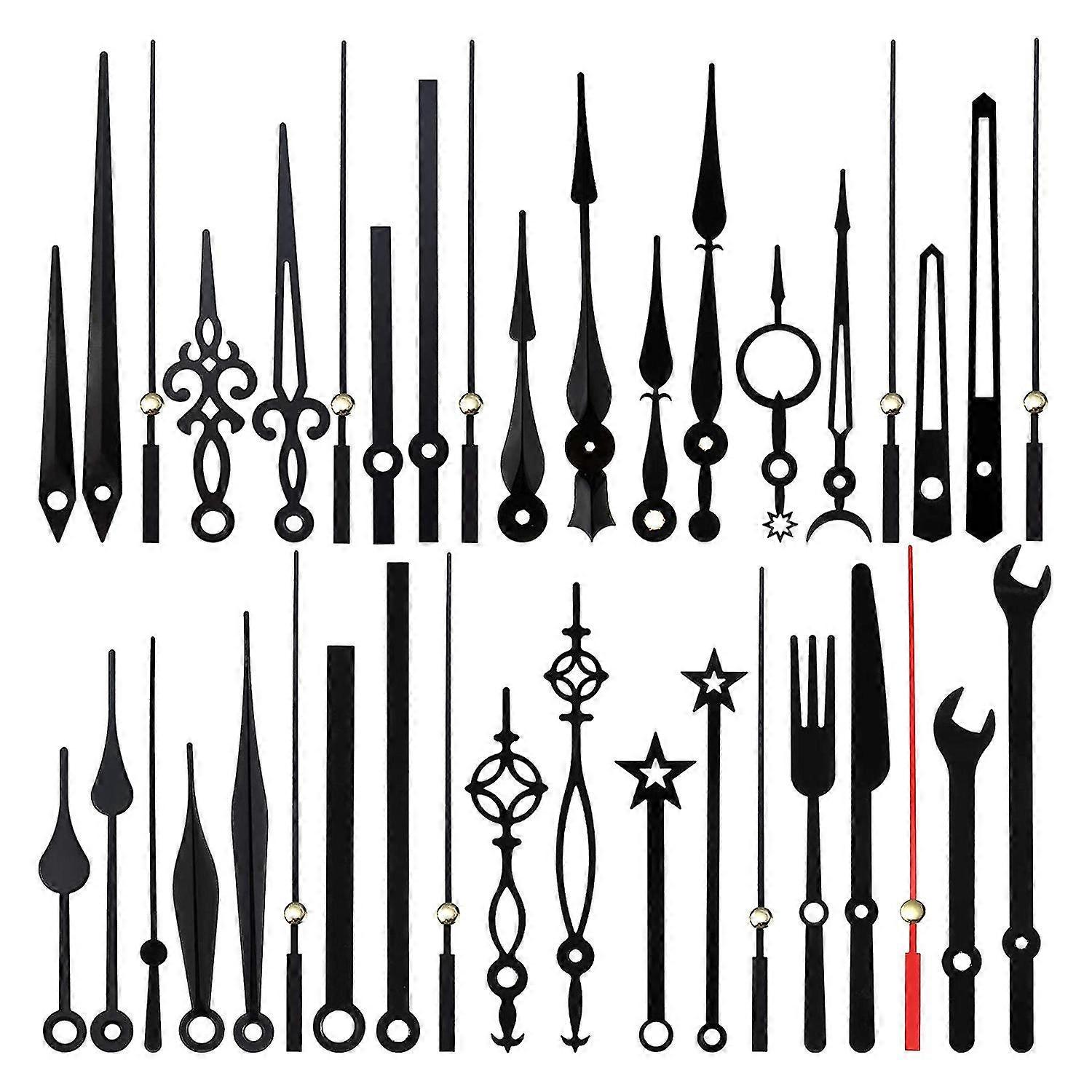 14 Styles Clock Movement Mechanism,non-ticking Clock Hands,diy Repair Parts Replacement For Clock R