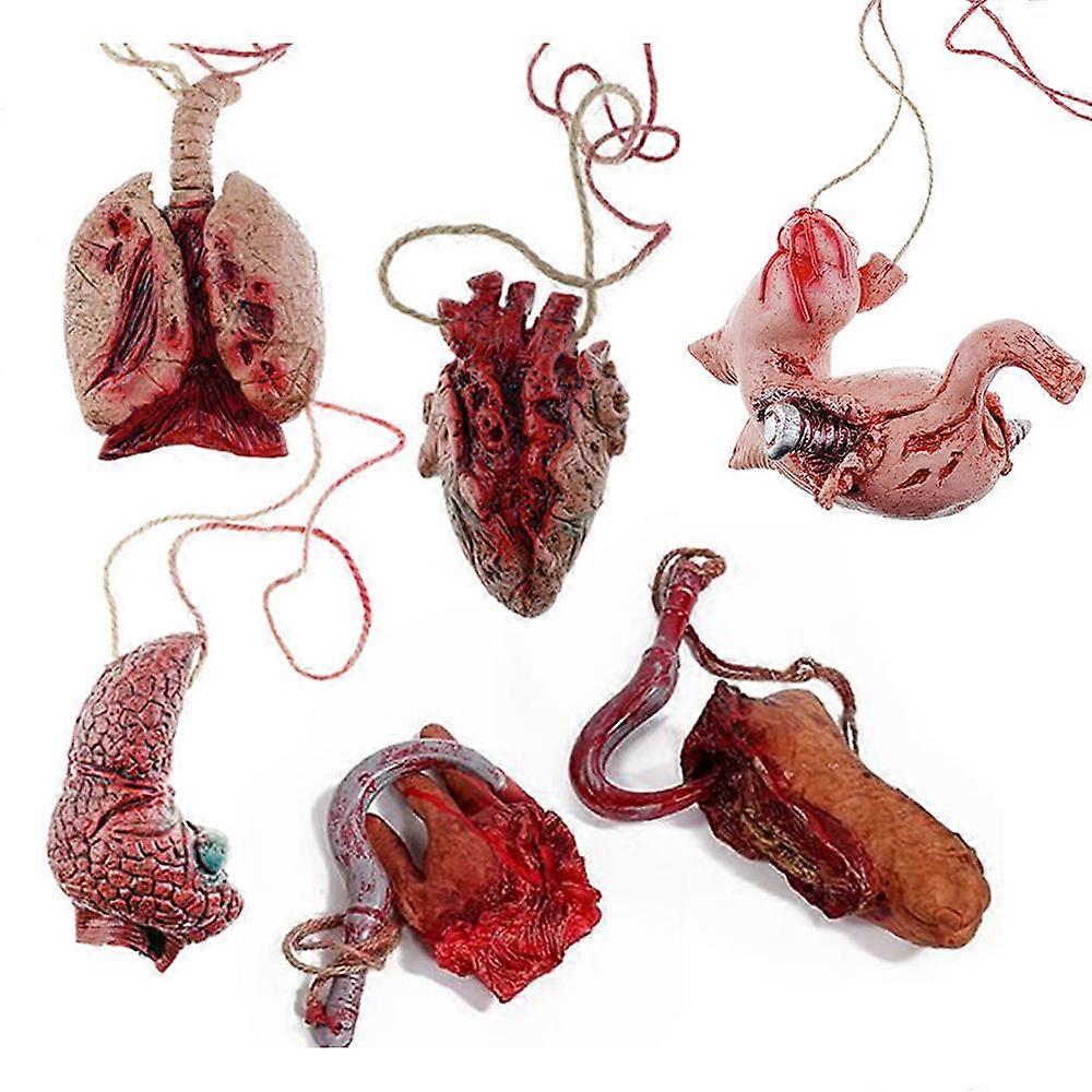 Halloween decoration, Halloween Blood Props Fake Scary Severed Hand Broken Body Parts for Haunted House Halloween Vampire Zombie Party Decorations Sup