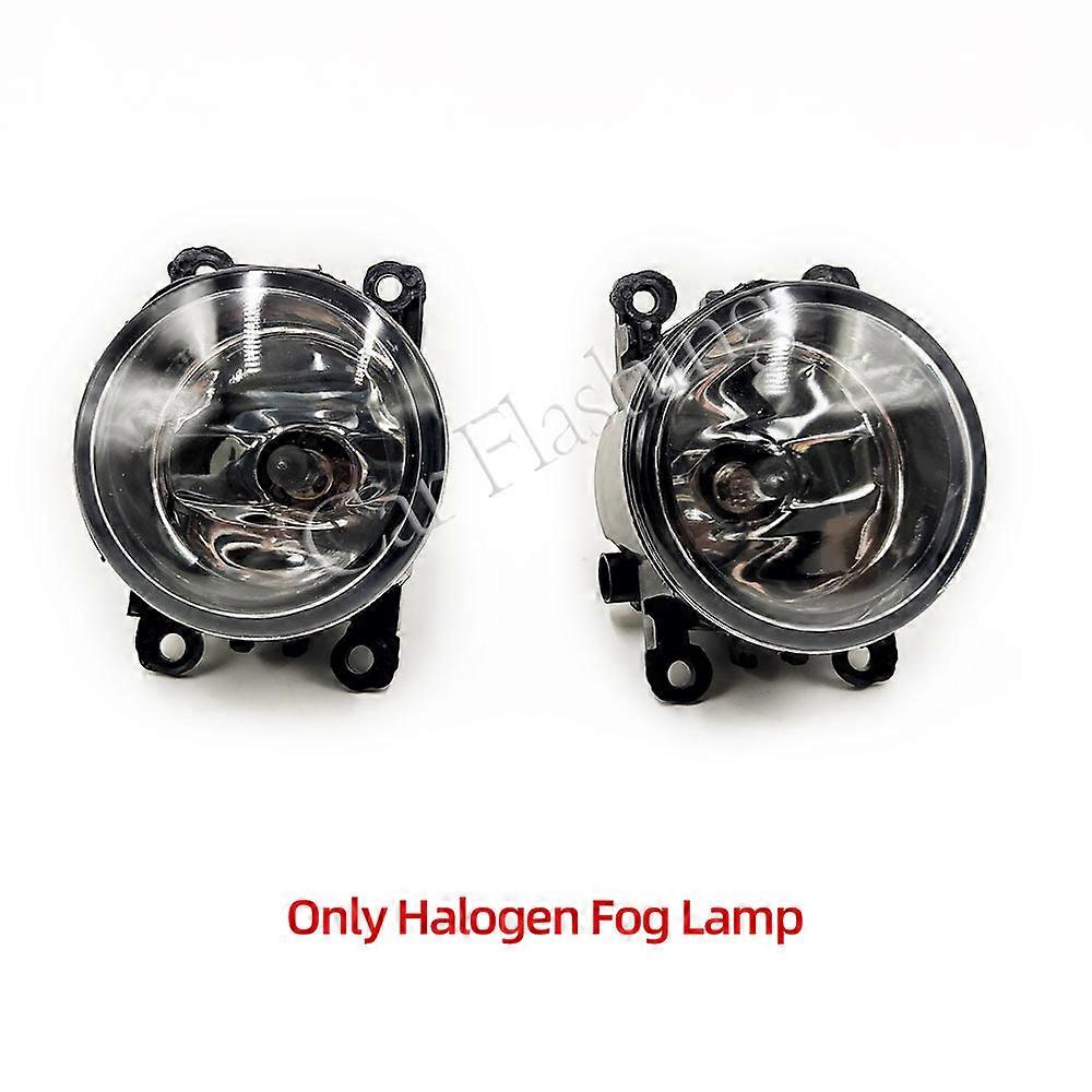 Car LED Daytime Running Lights For Honda Jazz fit 2014 2015 2016 LED DRL fog lamp cover Fog light with Wiring Harness Switch