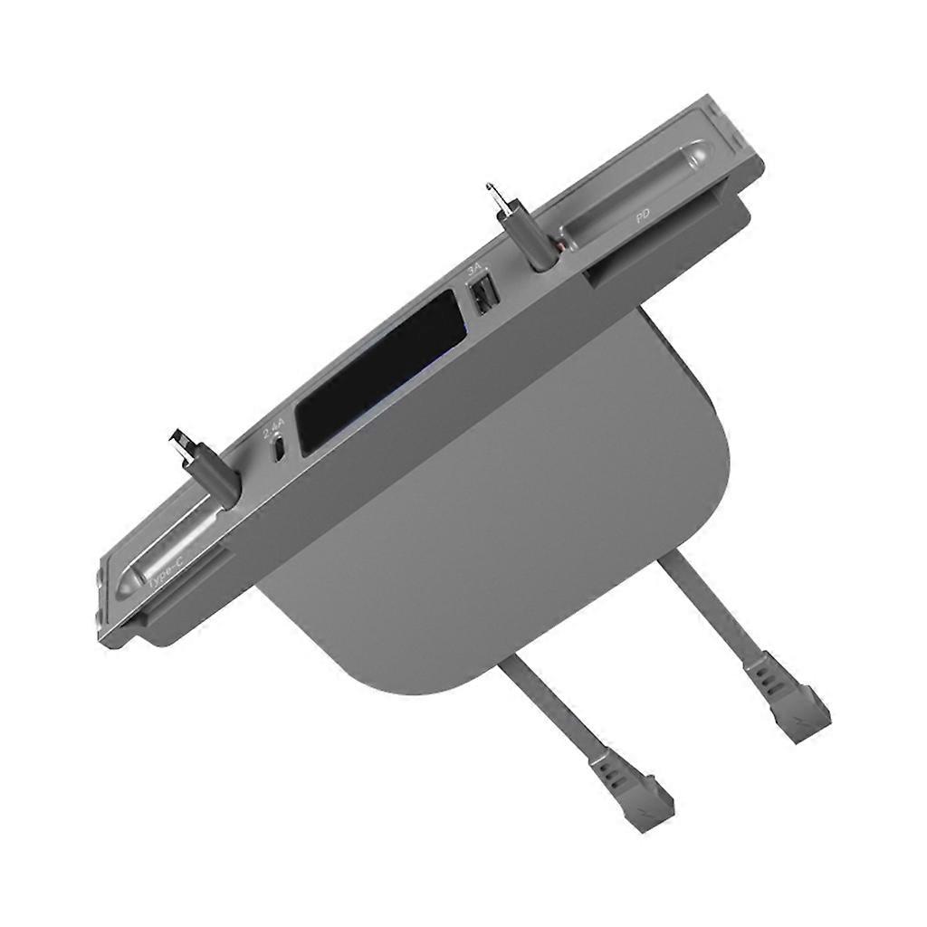 For Model 3 Retractable Docking Station USB Hub Expansion Splitter Fast Charger