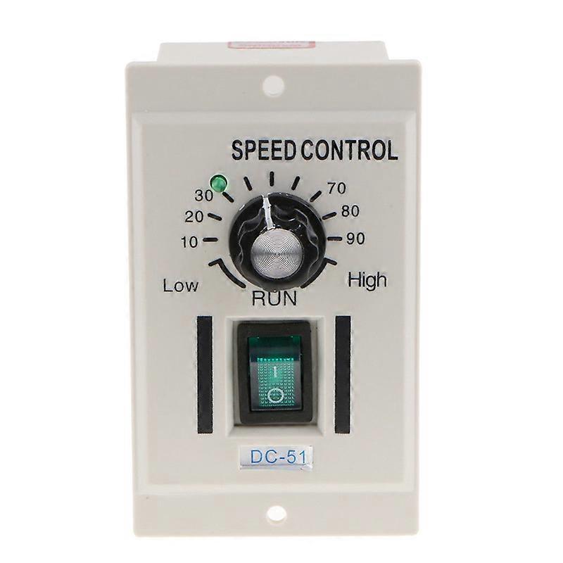 DC Motor Speed Controller AC Input 220V Output 180V DC Governor for DC Motors Under 400W With Stepless Speed Regulation