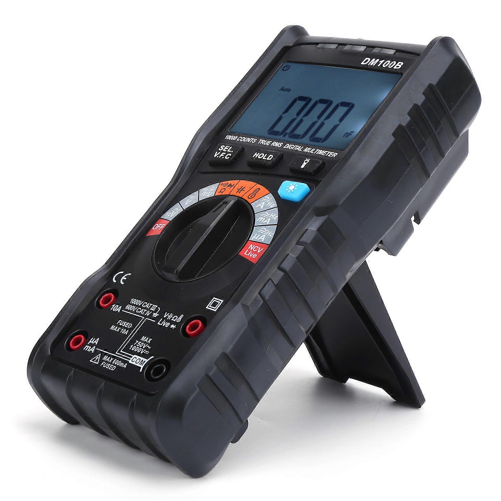 DM100B Portable Digital Multimeter with High Accuracy and BurnProof features