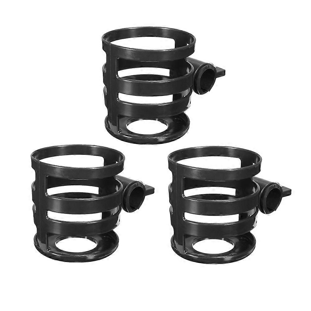 3 Pcs Stroller Cup Holders Milk Bottle Holders Quickly Release Drink Bottle Racks Cages for Stroller