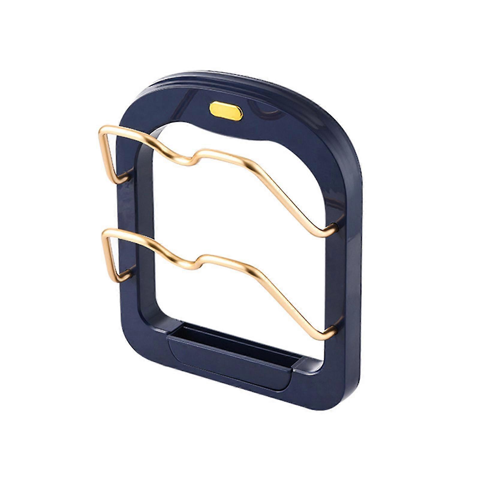 Wall Mount Pot Lid Holder Pot Lid Placement Rack Practical Kitchen Utensils For Pot Pan Lid