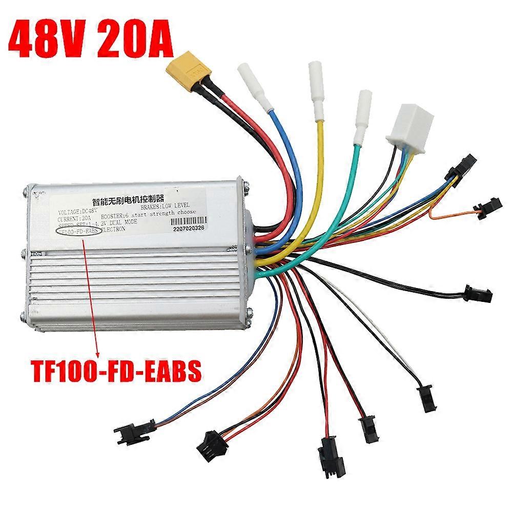 Display HERCHR TF-100 Per Scooter Elettrico M4 – 48V, Connettore 6 Pin, Ricarica USB Integrata