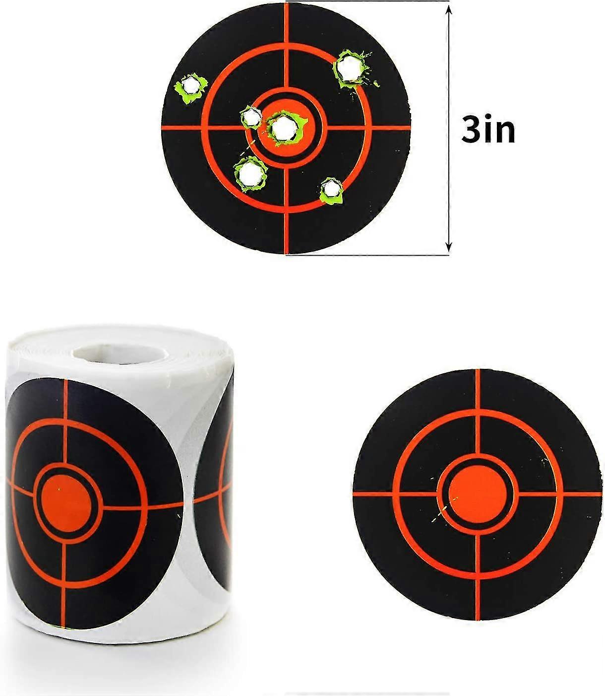 Shooting Target Sticker Self-adhesive Reaction Target 76mm*76mm Target ...