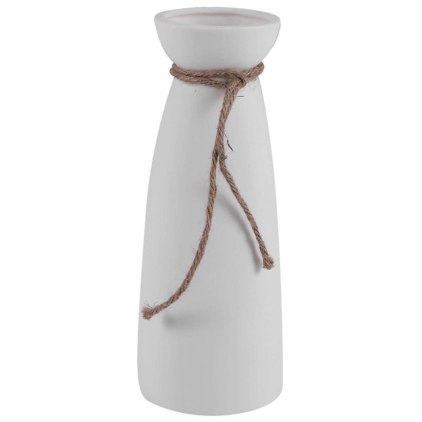 White Ceramic Vase Minimalist Style Decoration,modern Porcelain Vase Design (b Style)