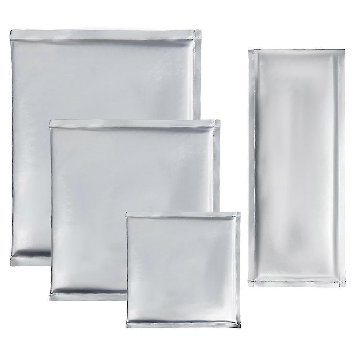 Confezione da 4 tappetini per cuscini per presse a caldo - 4 cuscini di trasferimento in PTFE argento per pressatura a caldo, compatibili con i progetti di pressa a caldo