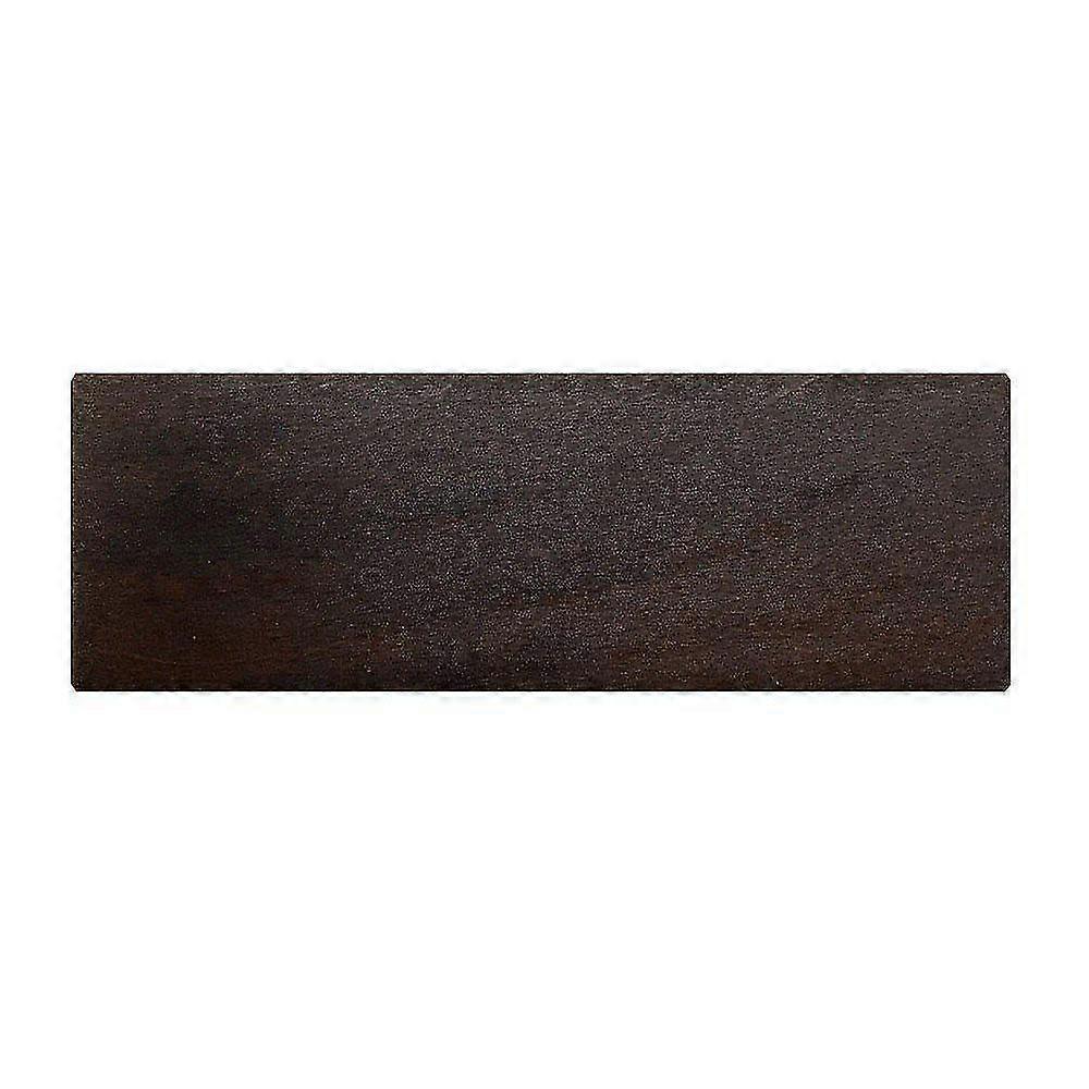 Mueble rectangular de madera marrón oscuro pata 6 cm (1 pieza)