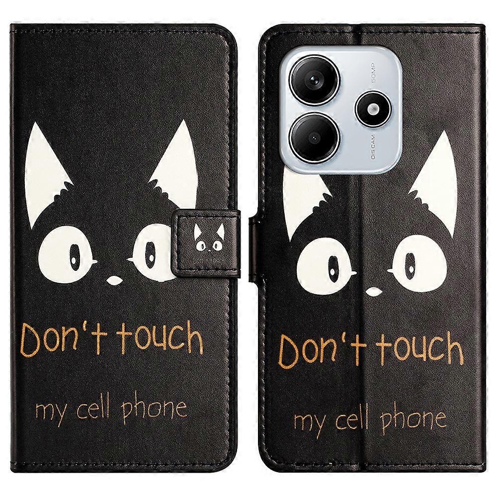 For Xiaomi Redmi Note 14 5G Case Pattern Print PU Leather Wallet Phone Cover