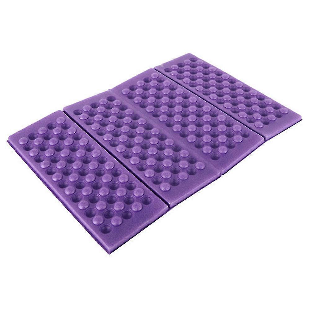 Outdoor supplies XPE foam four-fold folding foam cushion anti-splashing water isolation portable moisture-proof picnic pad fart pad