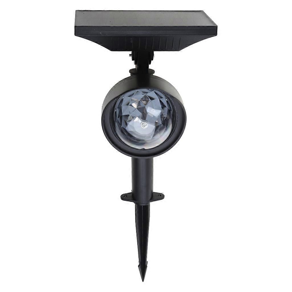 Bright Solar Pathway Lights Ball Party Lights, Garden Rotating Strobe Light
