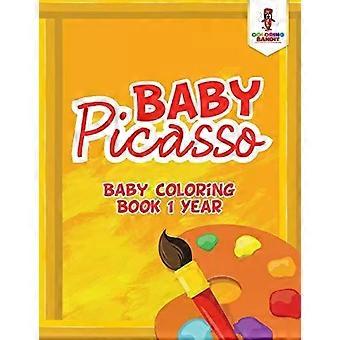 Baby Picasso målarbok för baby 1 år - Coloring Bandit