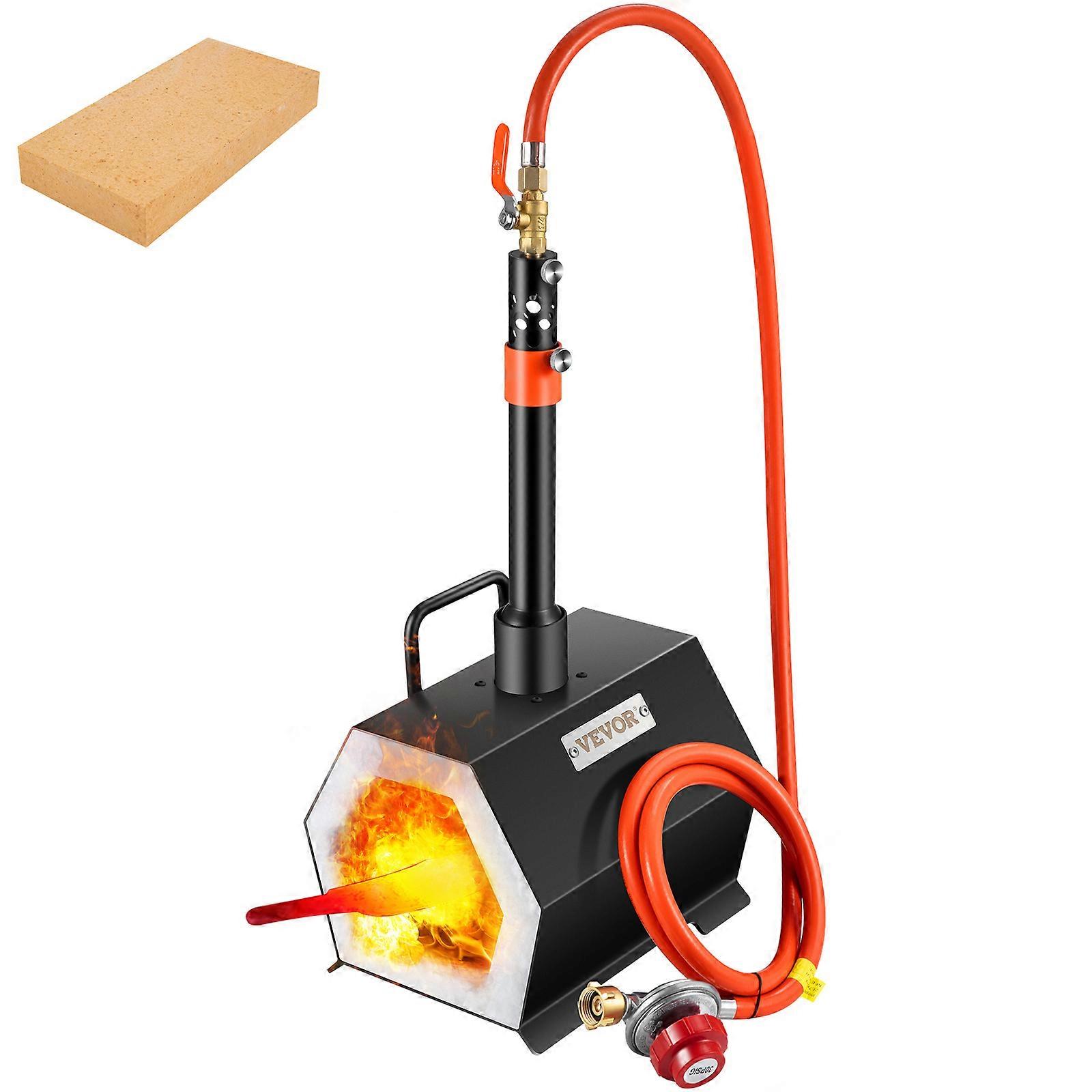 Propane Forge Farrier Forge Single Burner Tool Knife Making Blacksmithing Temperatura Max. 1426