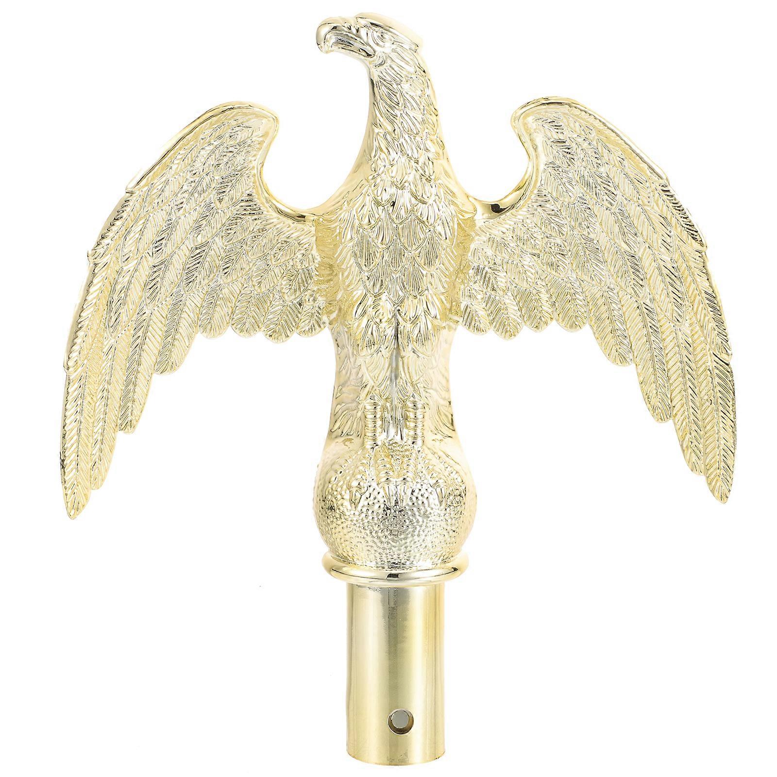 Flag Pole Eagle Topper Ornament Decorative Eagle Finial Flag Pole Eagle Adornment