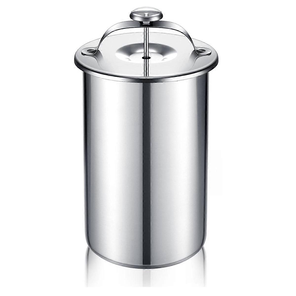 Meat Press Maker Stainless Steel Ham Press Maker with Thermometer Sandwich DeliMeat Press Bacon Ham Maker for Making
