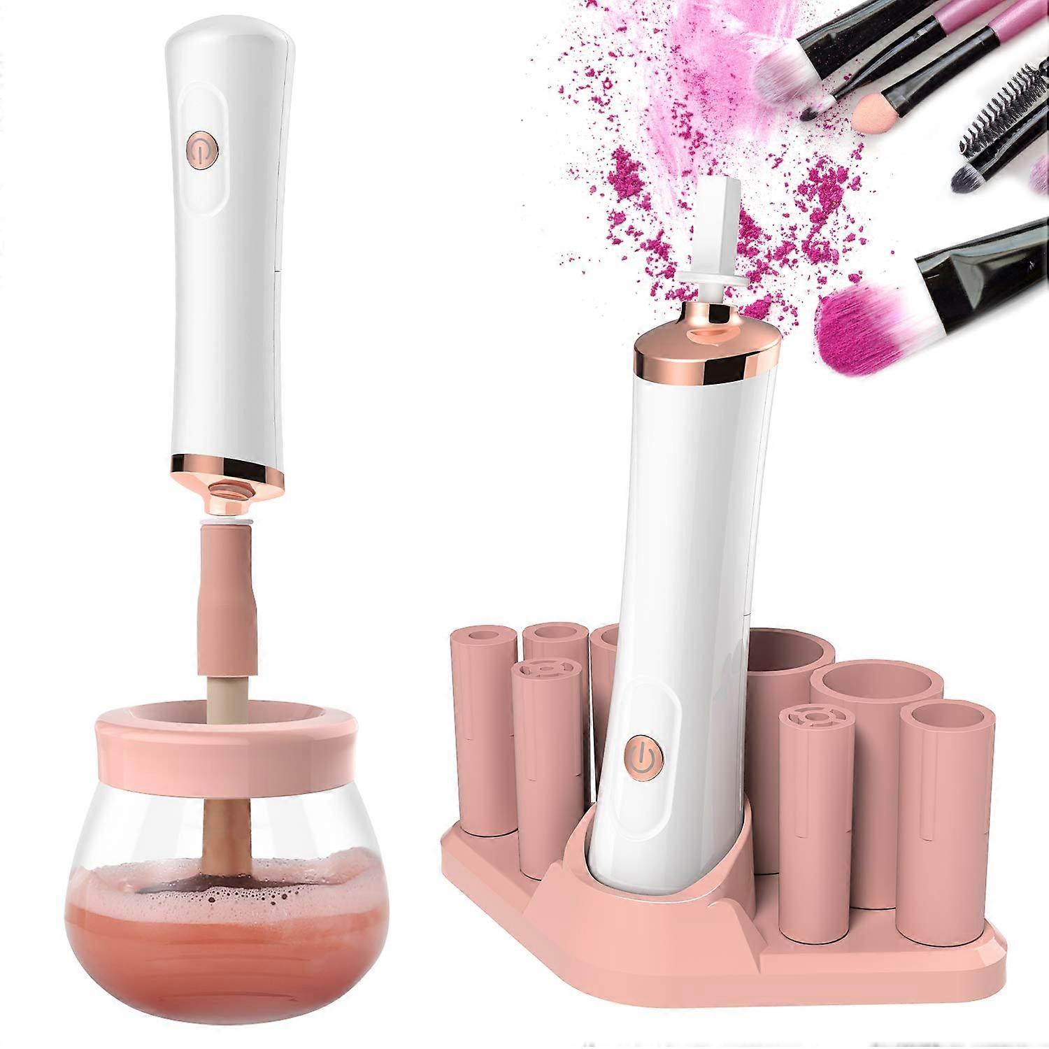 Makeup Brush Cleaner and Dryer Machine, Electric Cosmetic Automatic Brush Spinner