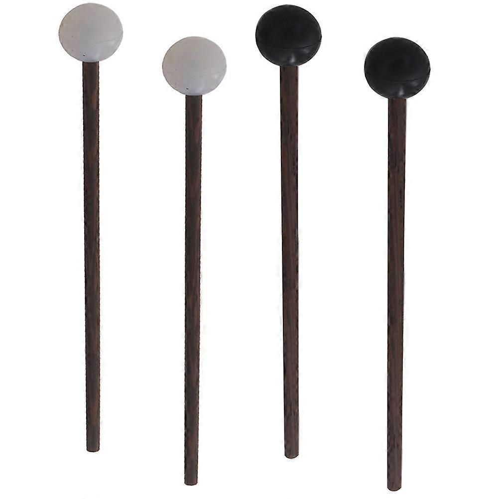 2 pairs of Tongue Drum Mallet Practice Drumsticks Percussion Drumsticks Drum Part