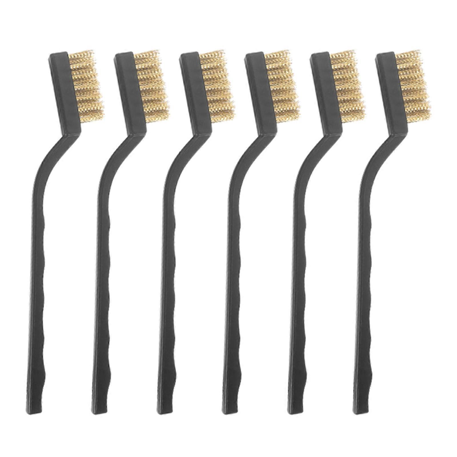 Industrial Rust Removal Mini Small Toothbrush Cleaning Copper Wire Brush
