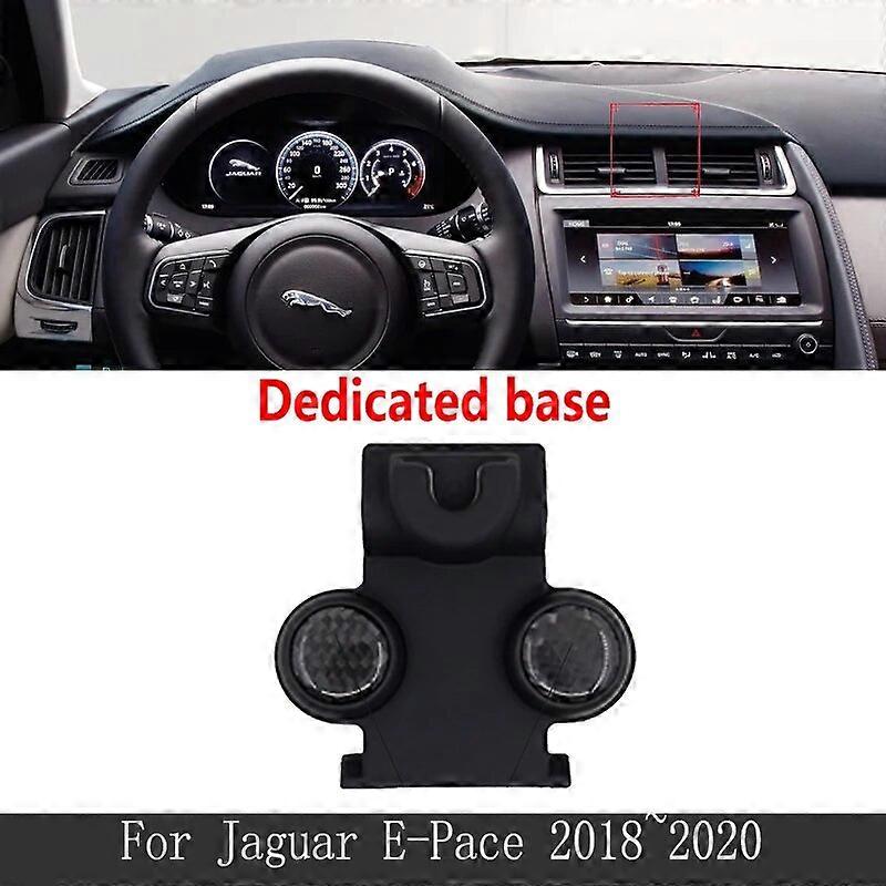 Auton matkapuhelimen pidike Jaguar E-PACE E PACE EPACE 2018 2019 2020 puhelintelineen kiinnike tuuletusaukon lisävarusteet iPhonelle