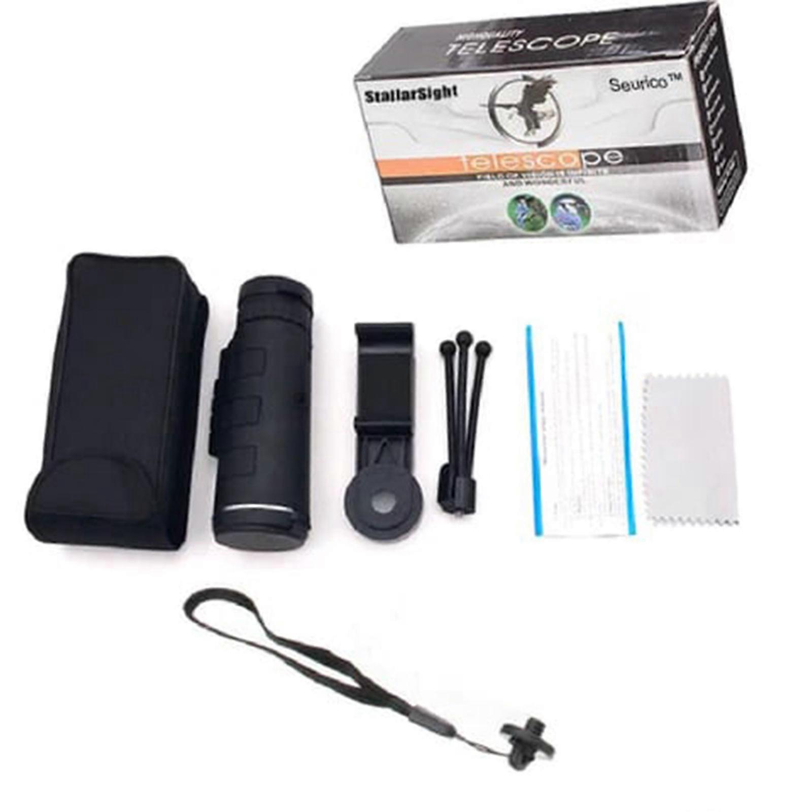 New 2024 Monocular Telescope for SmartphoneHigh Power Monocular with Smartphone Adapter and Sturdy Tripod