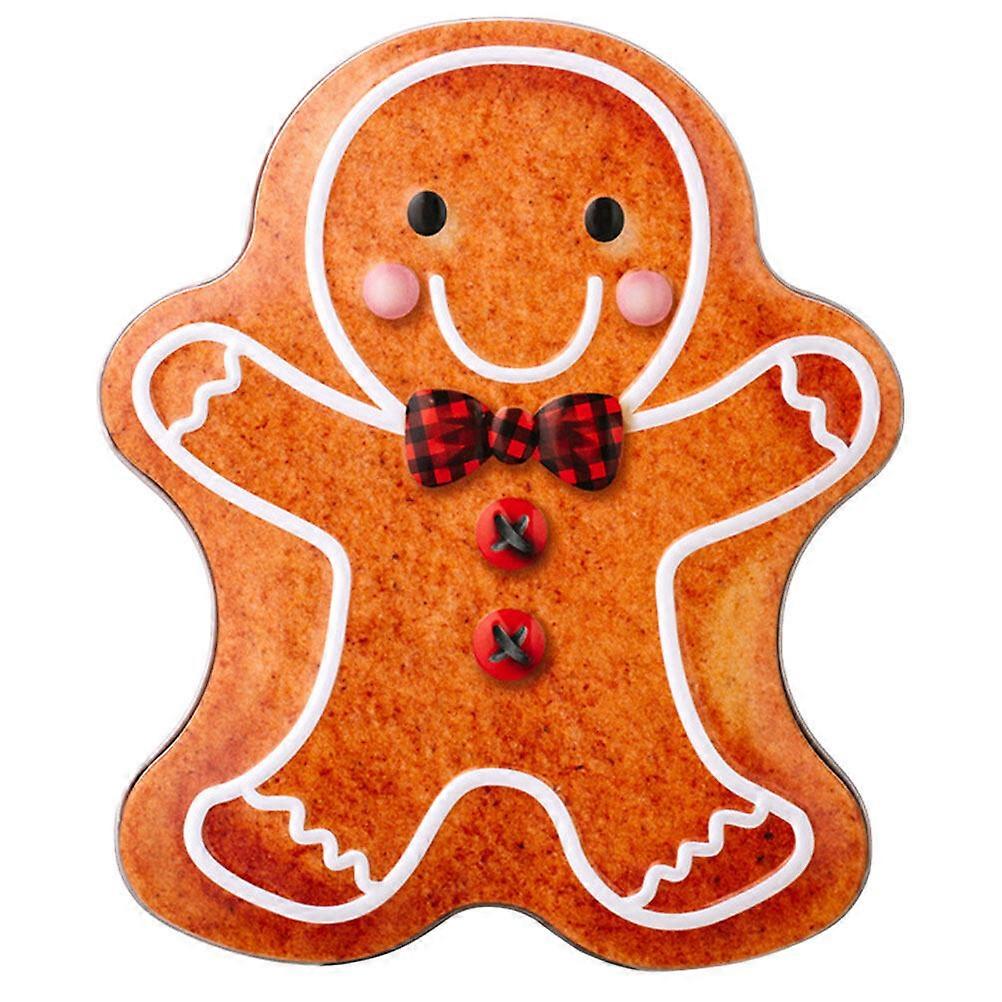 Χριστούγεννα Λευκοσίδηρος Cookie Κασσίτερος Διακοσμητικό Cookie Tin Box Καραμέλες Μπισκότα Treat Box Μικρή περίπτωση