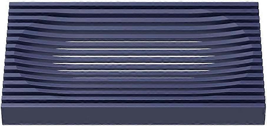 Home Essential Soap Box Soap Grid Soap Disc, Double-Sided Creative Silicone Soap Dish