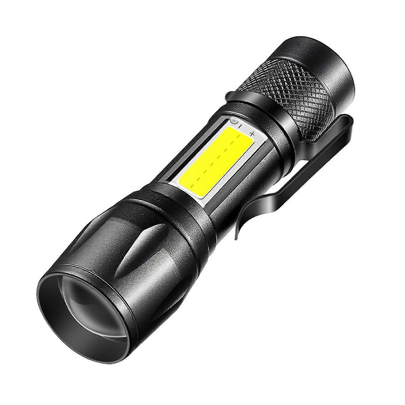 Rechargeable Flashlight Usb Magnetic Flashlight With Cob Flash Light For Outdoor