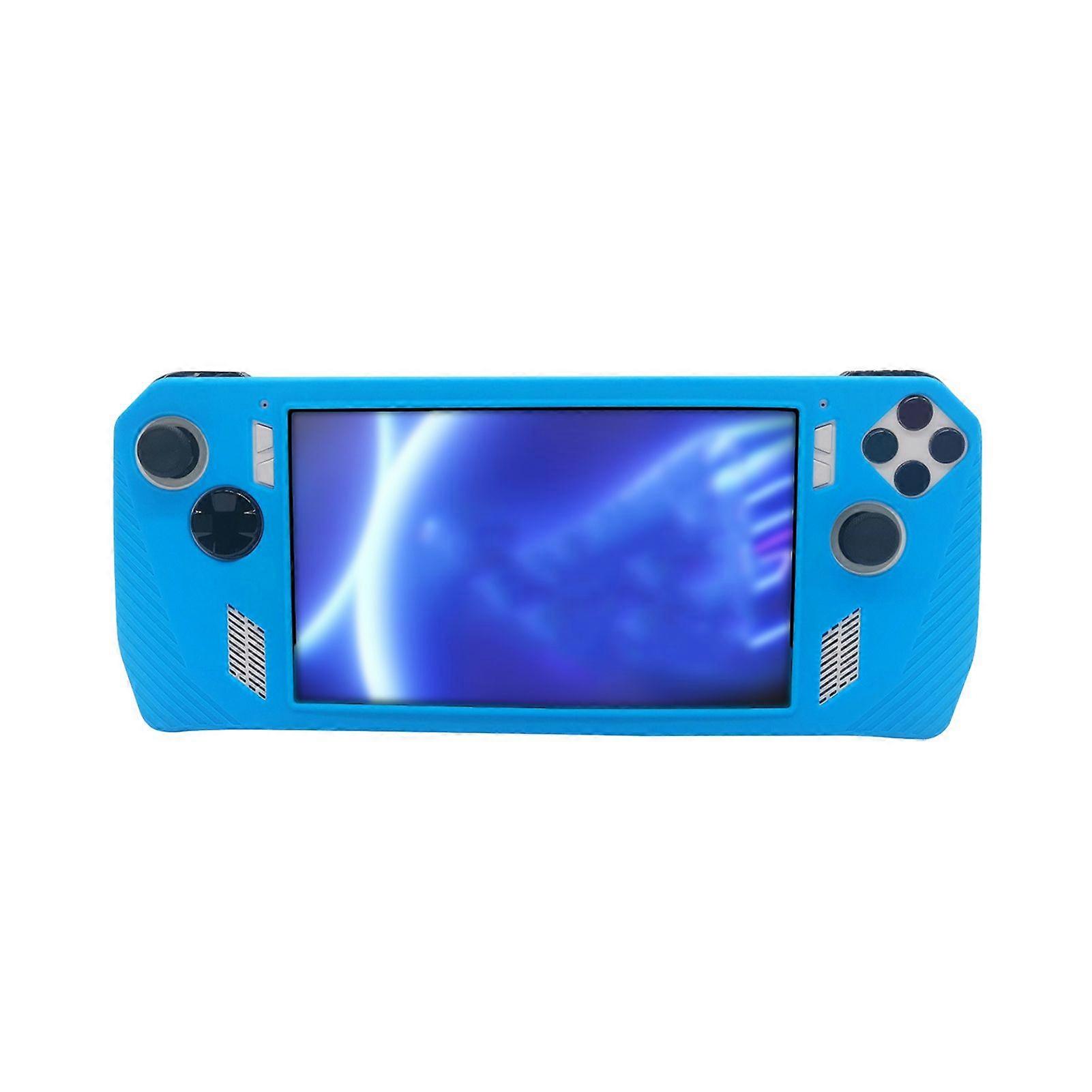 Handheld Game Console with Bracket Enhanced Gaming Experience Drop-resistant Anti-slip Texture Protective Case for ROG ALLY