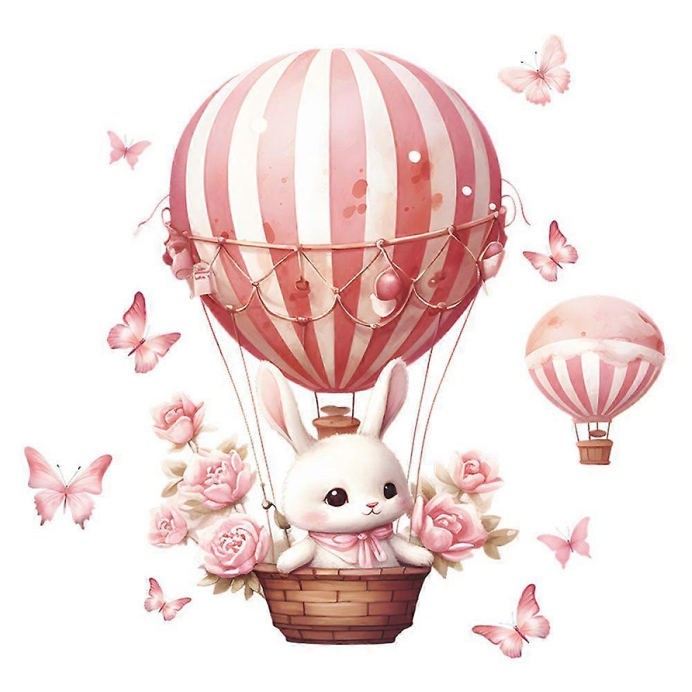 Hot air balloon decorative wall sticker