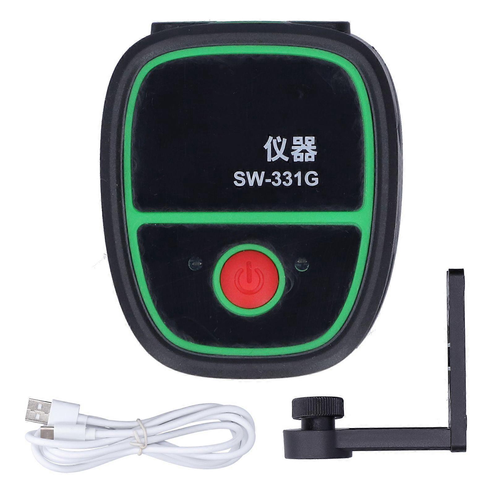 SW331G Cross Laser Meter Horizontal Vertical Green Beam Leveling Tool Instrument