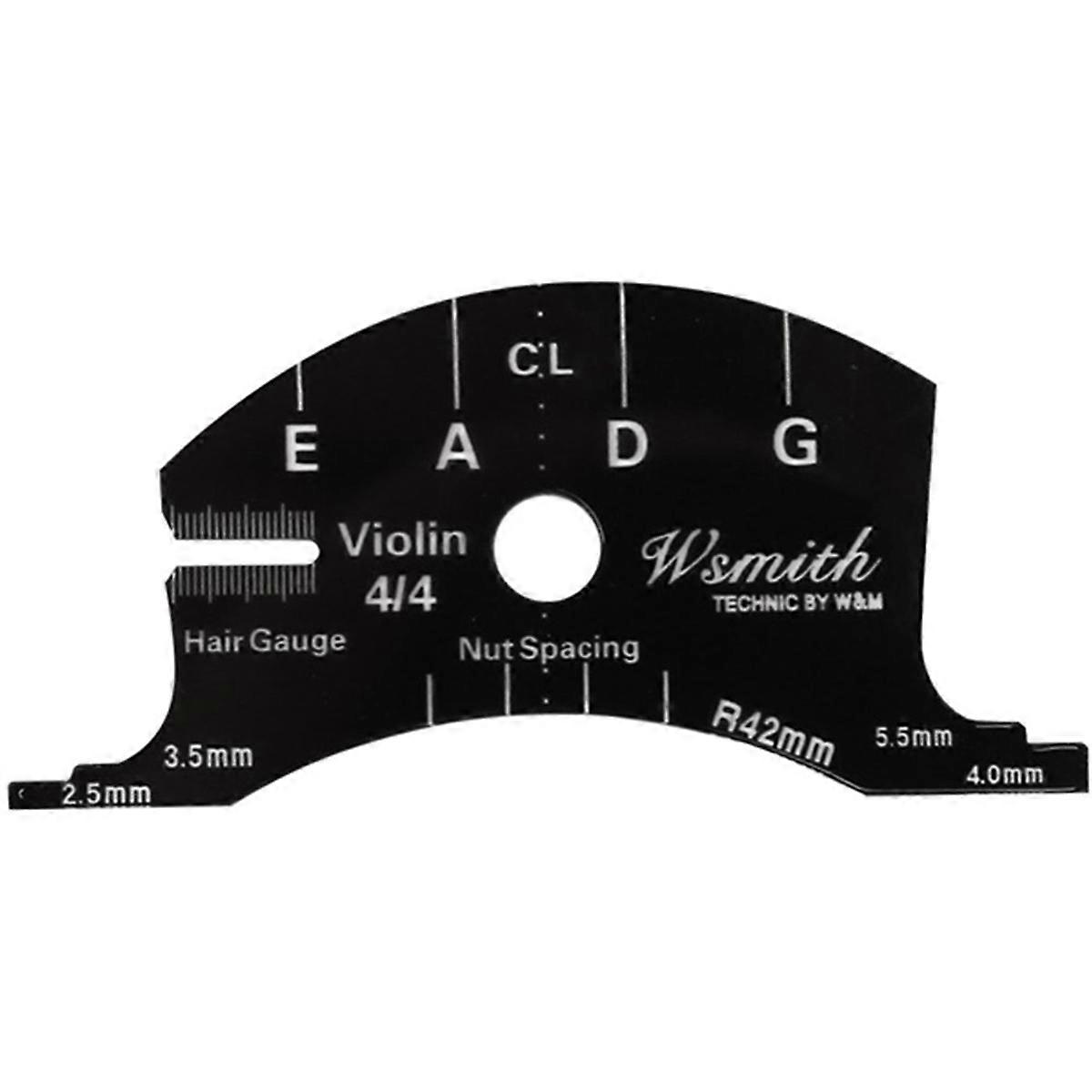 Violin Bridges Multifunctional Mold Template 4/4 Violin Bridges Repair Reference Tool Fingerboard Scraper Making Tools