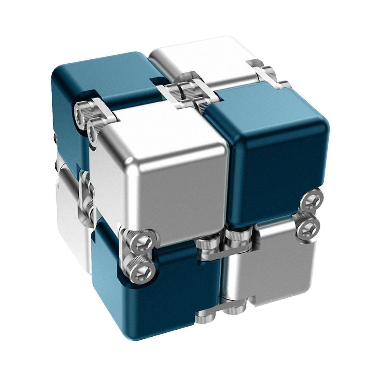 Infinity Cube DIY Smoothly Shape Shifting Cube for Birthday Gift Imagination blue