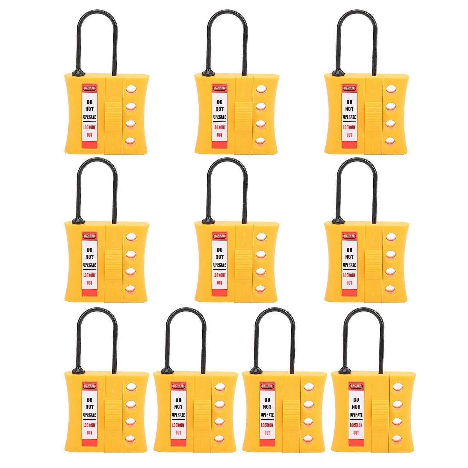 Industrial Electrical Padlock - Durable Lockout Tagout Lock for Safety and Security