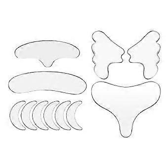 Reusable Anti Wrinkle Chest Neck Eye Face Pad Silicone Removal Patch Skin Care-Yvan